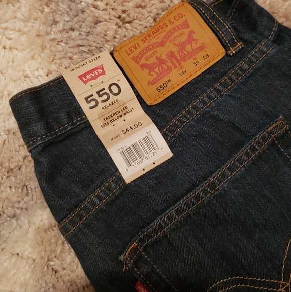 boys husky levi jeans